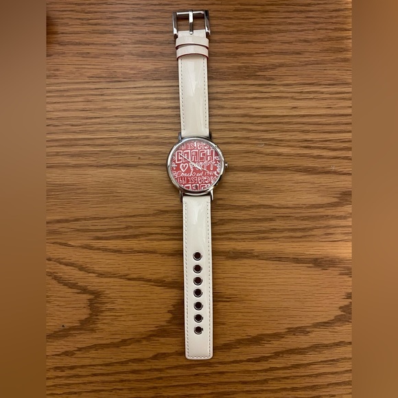 Coach Accessories - Coach White watch